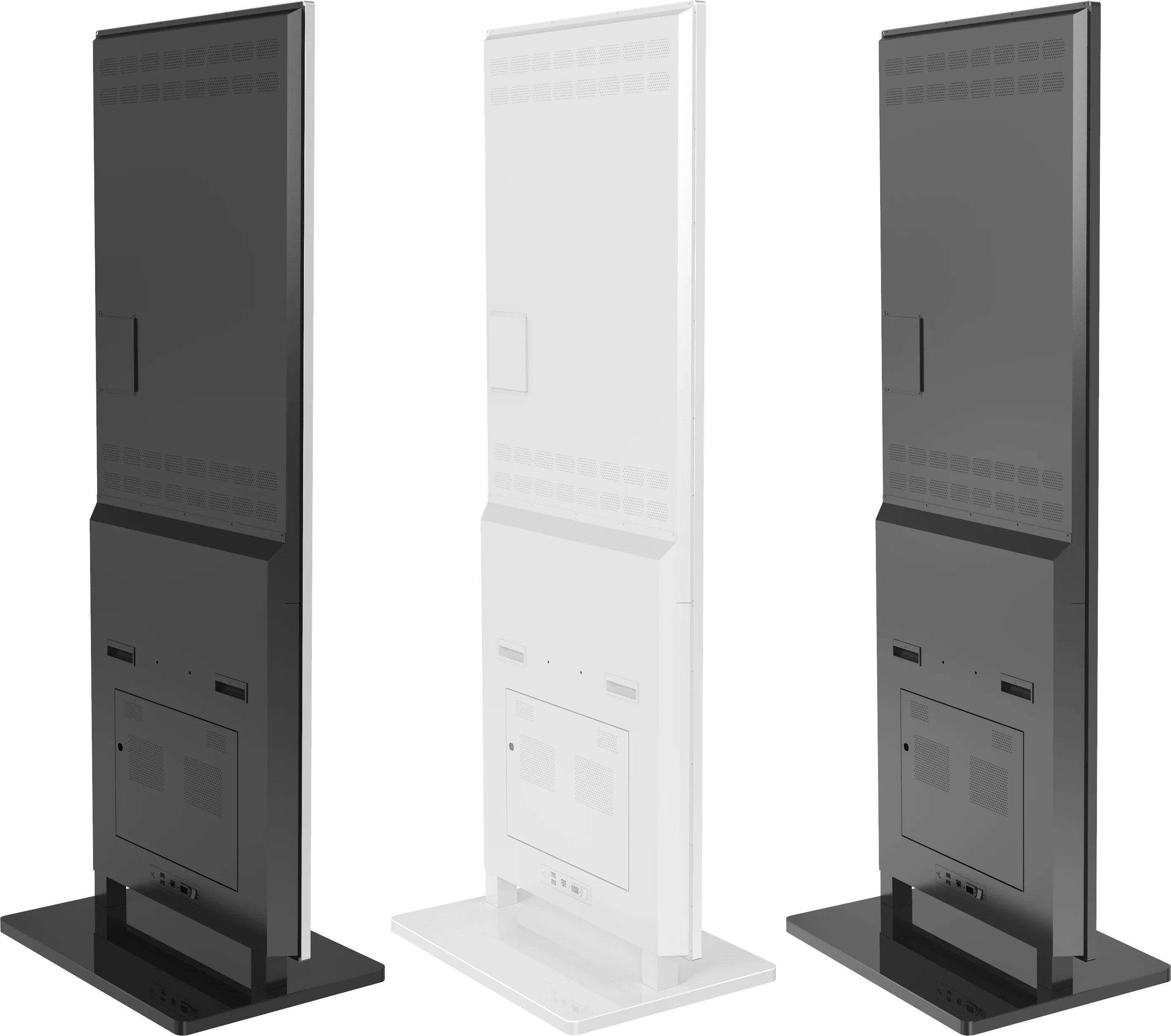 43 55 Inch Android 5G Wifi Full HD Vertical LED LCD Interactive Digital Signage Touch Screen Advertising Display Equipment