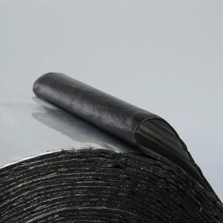 Roll Roofing Repair Self Adhesive Waterproof bitumen tape flash band butyl rubber Asphalt Tape for roofing repaired