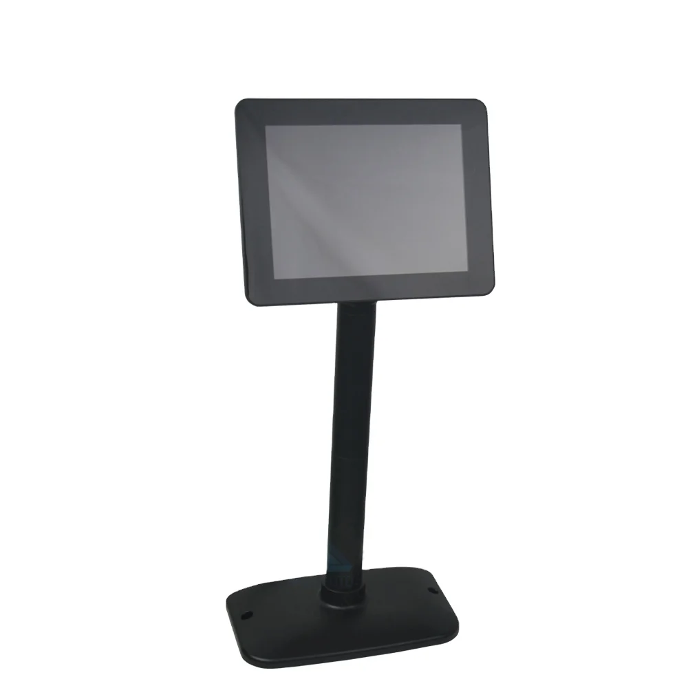 Square Screen 8 Inch USB Power LCD Customer Display for POS Pole Display