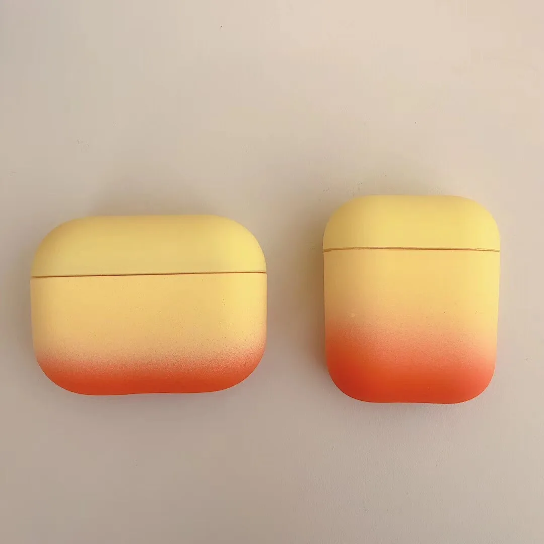  Градиентные милые чехлы для наушников Apple AirPods Pro яркий чехол Air Pods 2 1 3 роскошный защитный из