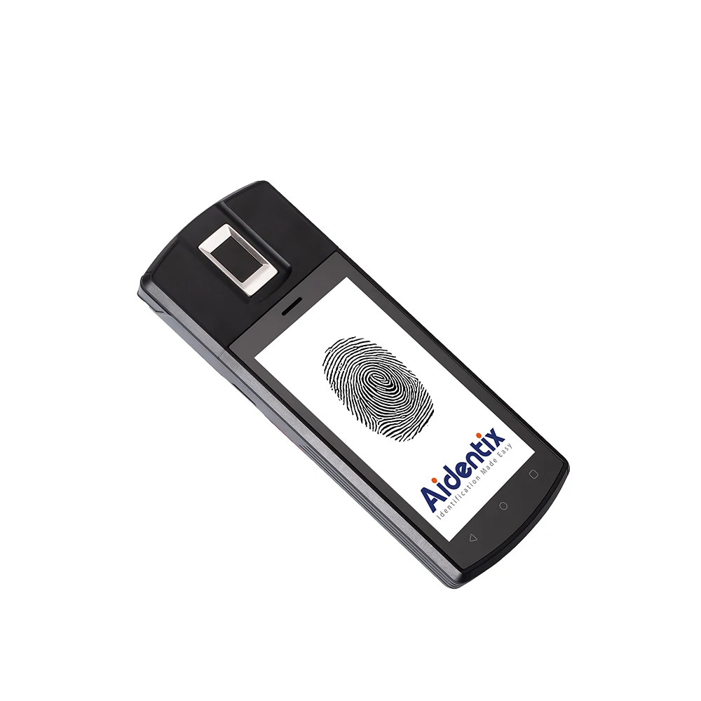 Mobile 2d Nfc Biometric PDA OEM Cheap Android 8.1 Handheld Terminal rugged pda