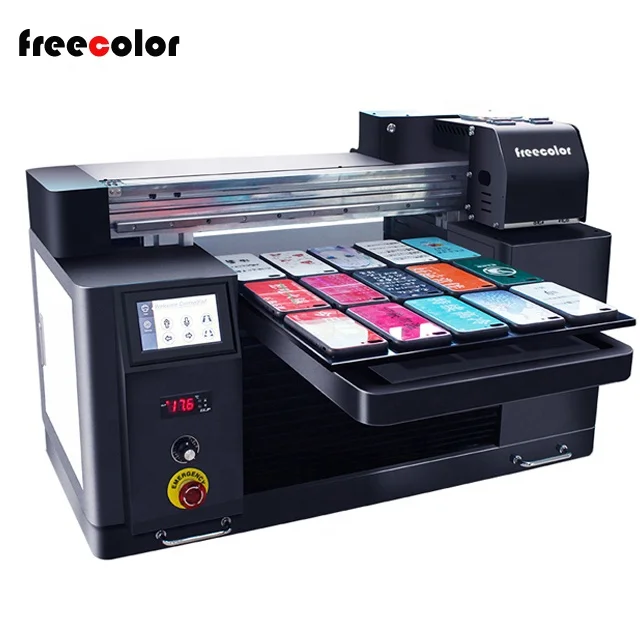 Freecolor с высоким разрешением FC-UV4060 A3 светодиодный планшетный УФ-принтер пенал для ручек/мяч/чехол телефона/брелок ключей/Кольцо/бутылка/панель/CD