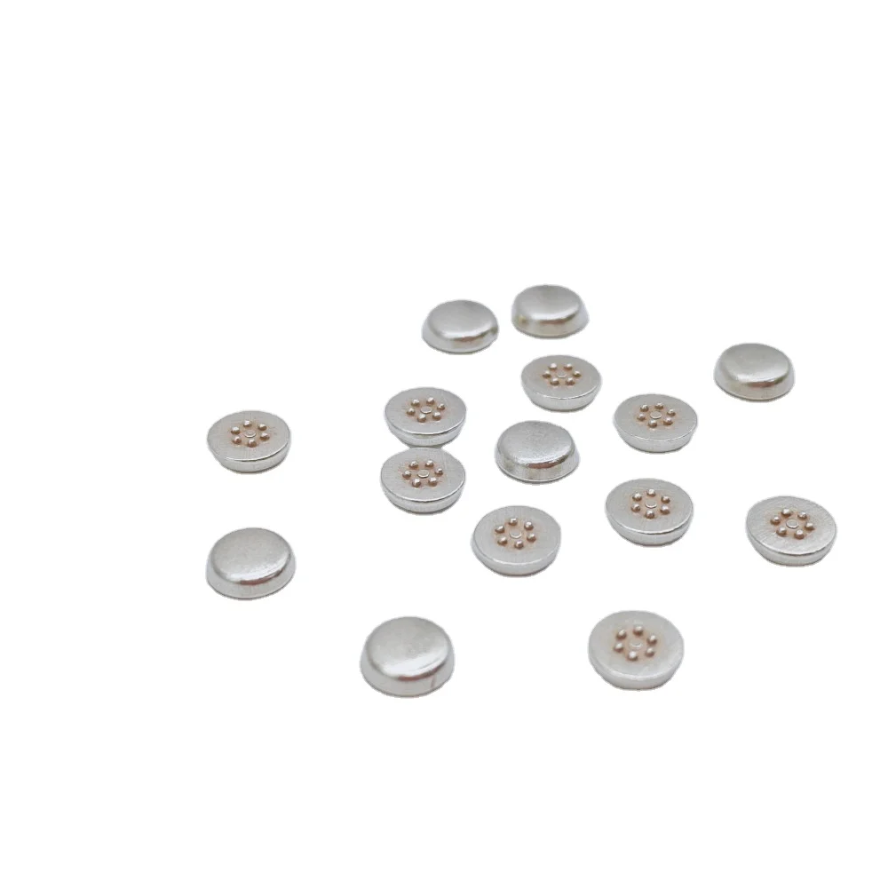 Bimetal Plum Blossom Contact Buttons for Relay Electrical Contacts and Contact Materials