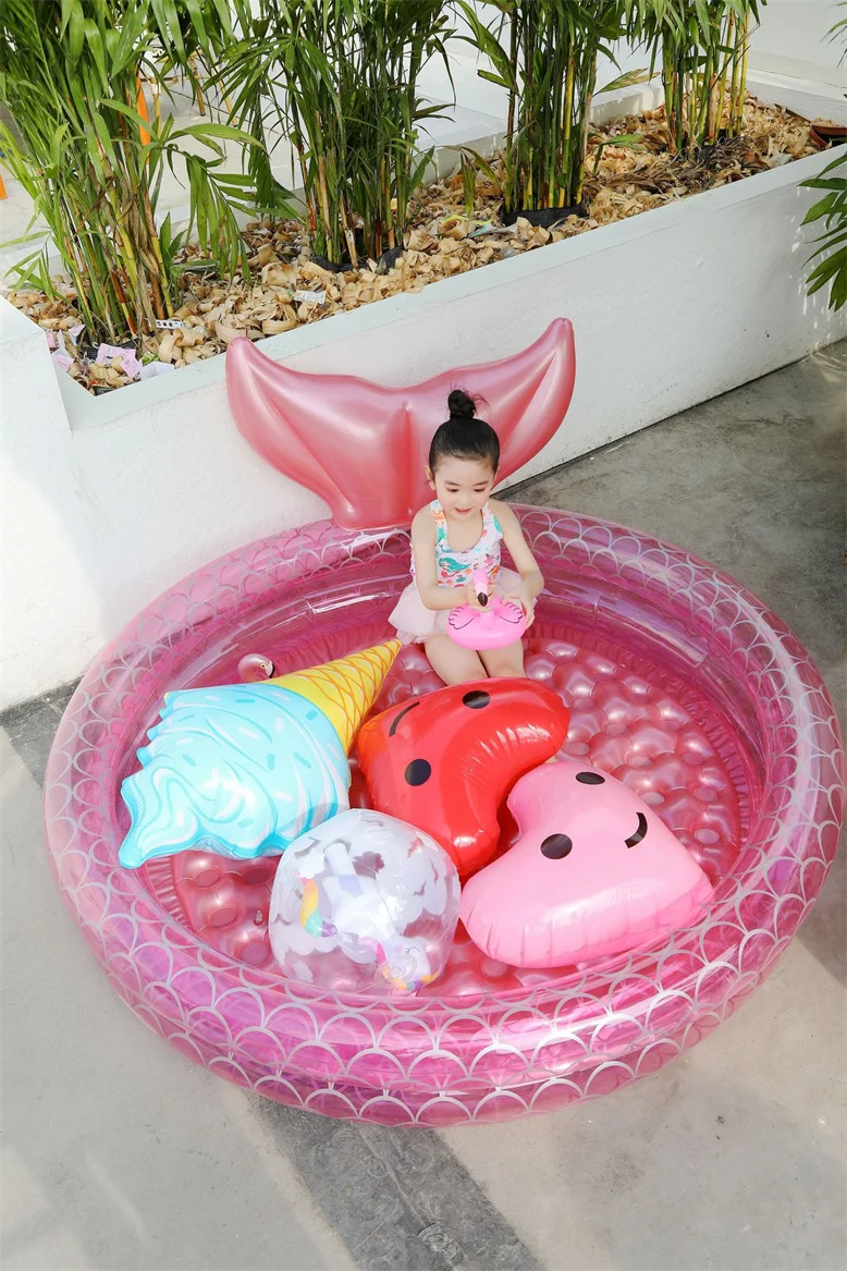 factory wholesale cheap price kids kids swimming pool inflatable foldable water play pool for children