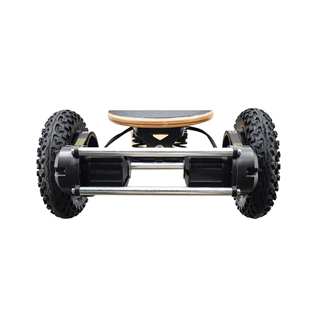 Professional powerful adult All terrain electric moutain board with 10S4P 10AH 3300W Belt Drive Motor 8 PLY maple + 2 PLY bamboo