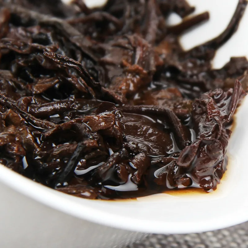 
Chinese Fermented Puer Tea Shu Puer Bing Compressed Cake 357g Puerh Tea 