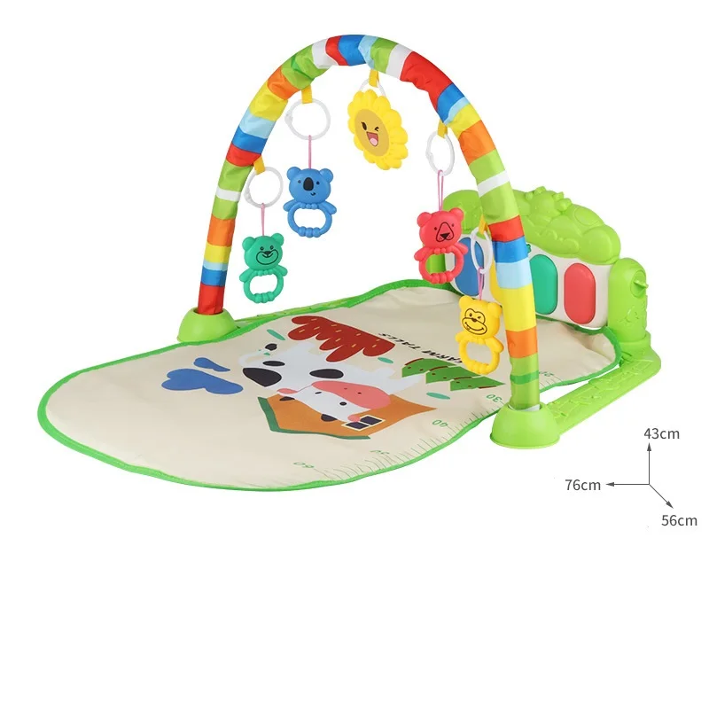 High Quality Educational Playing And Musical Infant Fitness Carpet Toys Piano Keyboard Play Musical Mat Piano Baby Play Gym