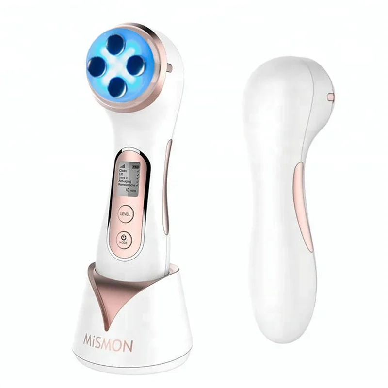 5 in 1 Radio Frequency RF EMS Beauty Device with face lifting/tightening/anti aging wrinkle/lead in/acne treatment