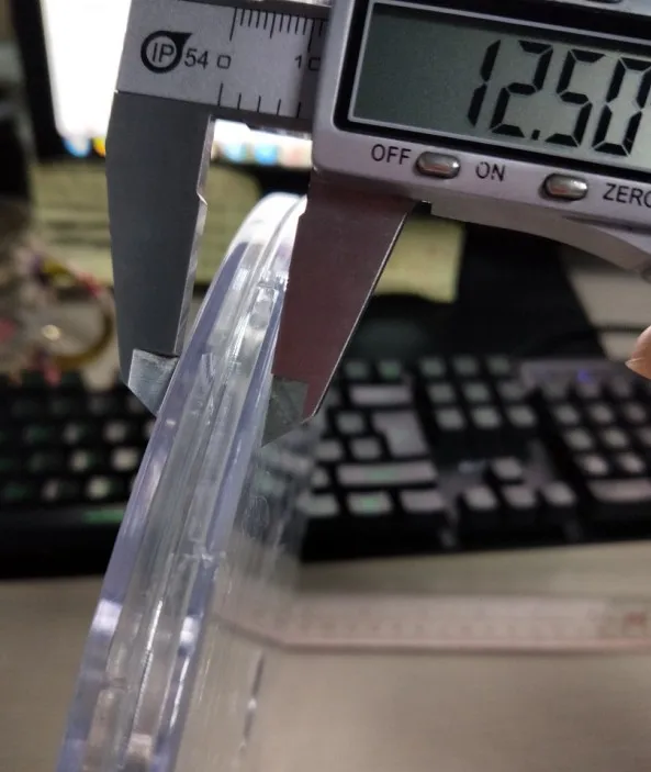 Plastic manual turntable  high load glasses rotating display stand accessories acrylic turntable