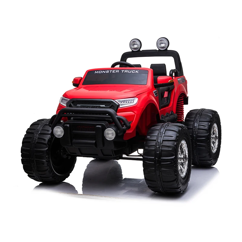 baby ride on battery monster truck with four motors
