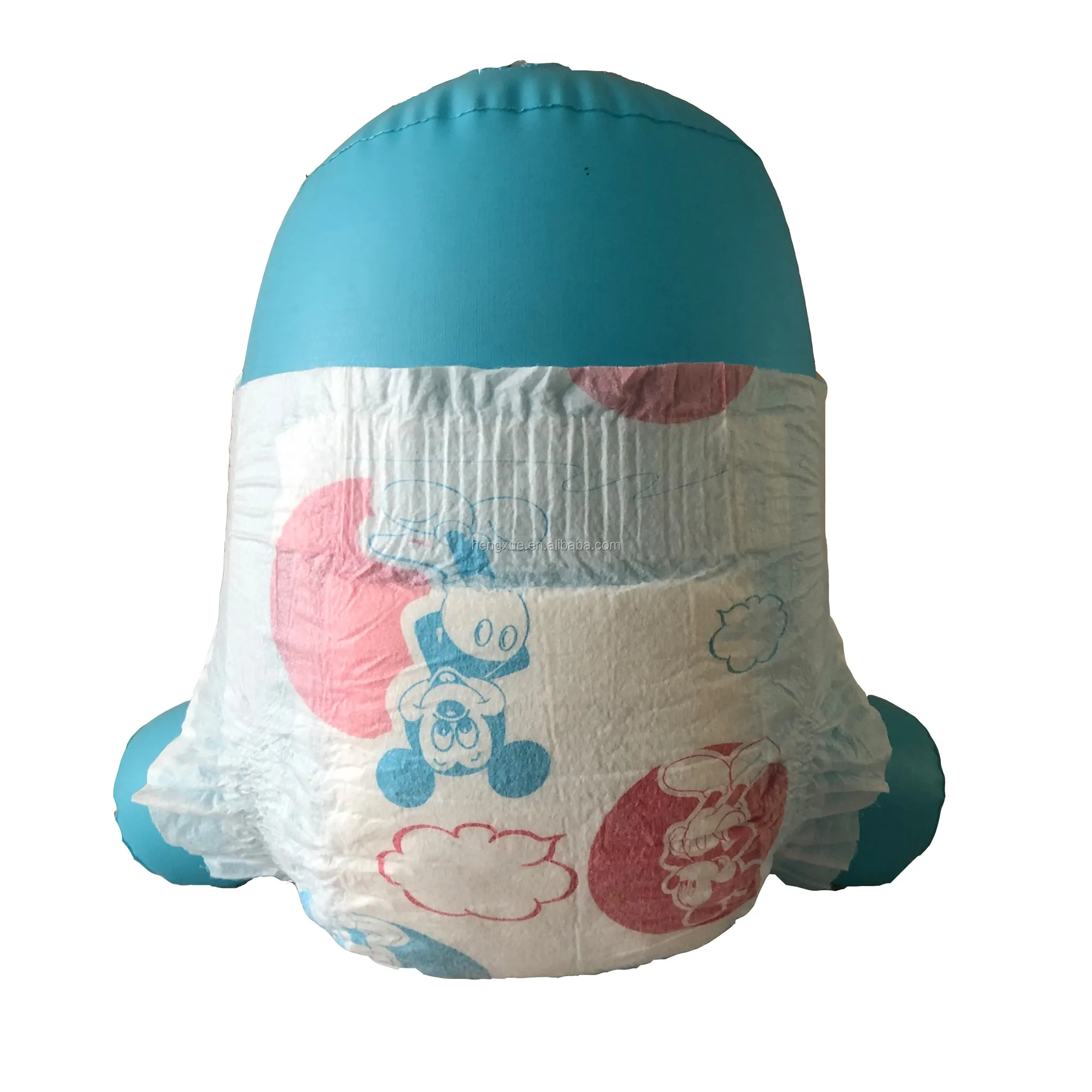 high quality and nice price elastic pampering waistband disposable  baby diaper  making factory in China