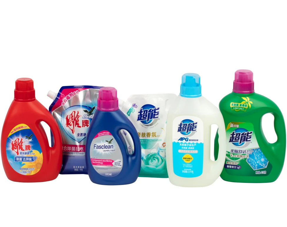 5L Fasclean Wholesale liquid detergent liquid detergent bottles