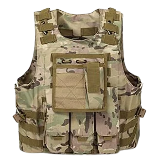 High Quality  Oxford Tactical Vest Customized Tactical Vest With Bag Adjustable Durable For Outdoor