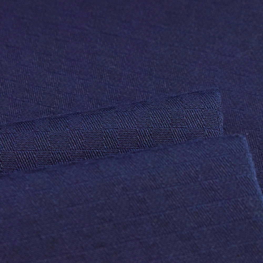 cotton modal  spandex soft touch feeling dobby design mens trousers fabric from China wholesale supplier