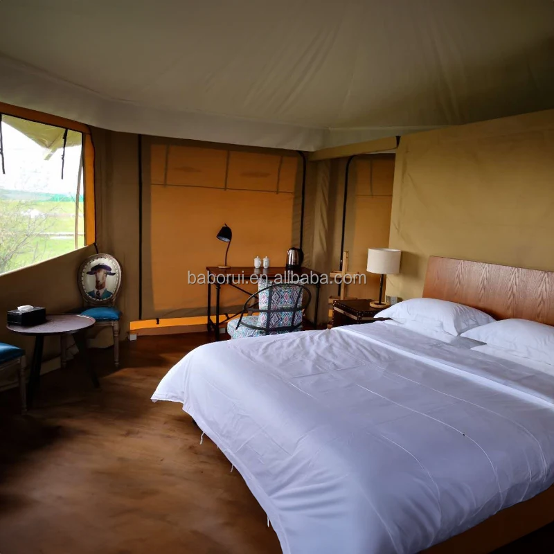 Luxury Commercial PVC Dome Tent 6m Stretch Glamping Winter Tent Waterproof and Fireproof for Camping and Parties