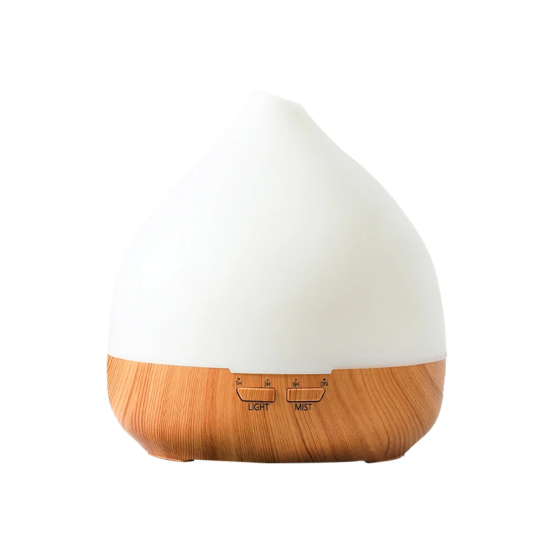 400ml Modern Mini Ultrasonic Aroma Essential Oil Electric Aroma Diffuser Humidifier Air Humidifier USB LED Lamp