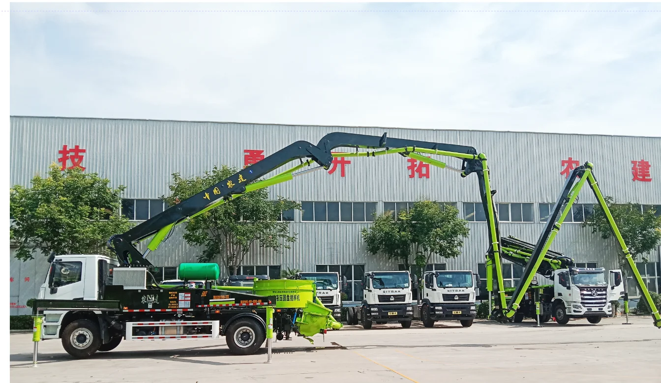 Chinese Original Supplier Of Concrete Pump Truck 38M ISUZU Chassis