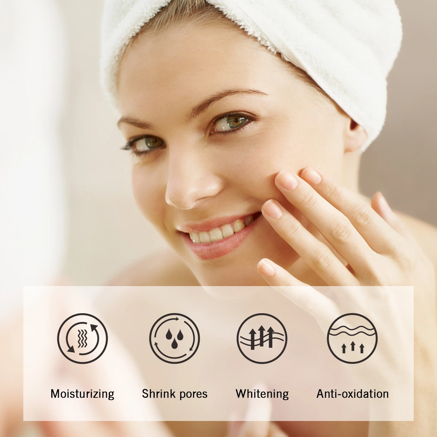 Customize Logo Hyaluronic Acid High Moisture Brightening Serum Hyaluronic Acid Liquid Deep Hydration Locking Skin Base 17ml