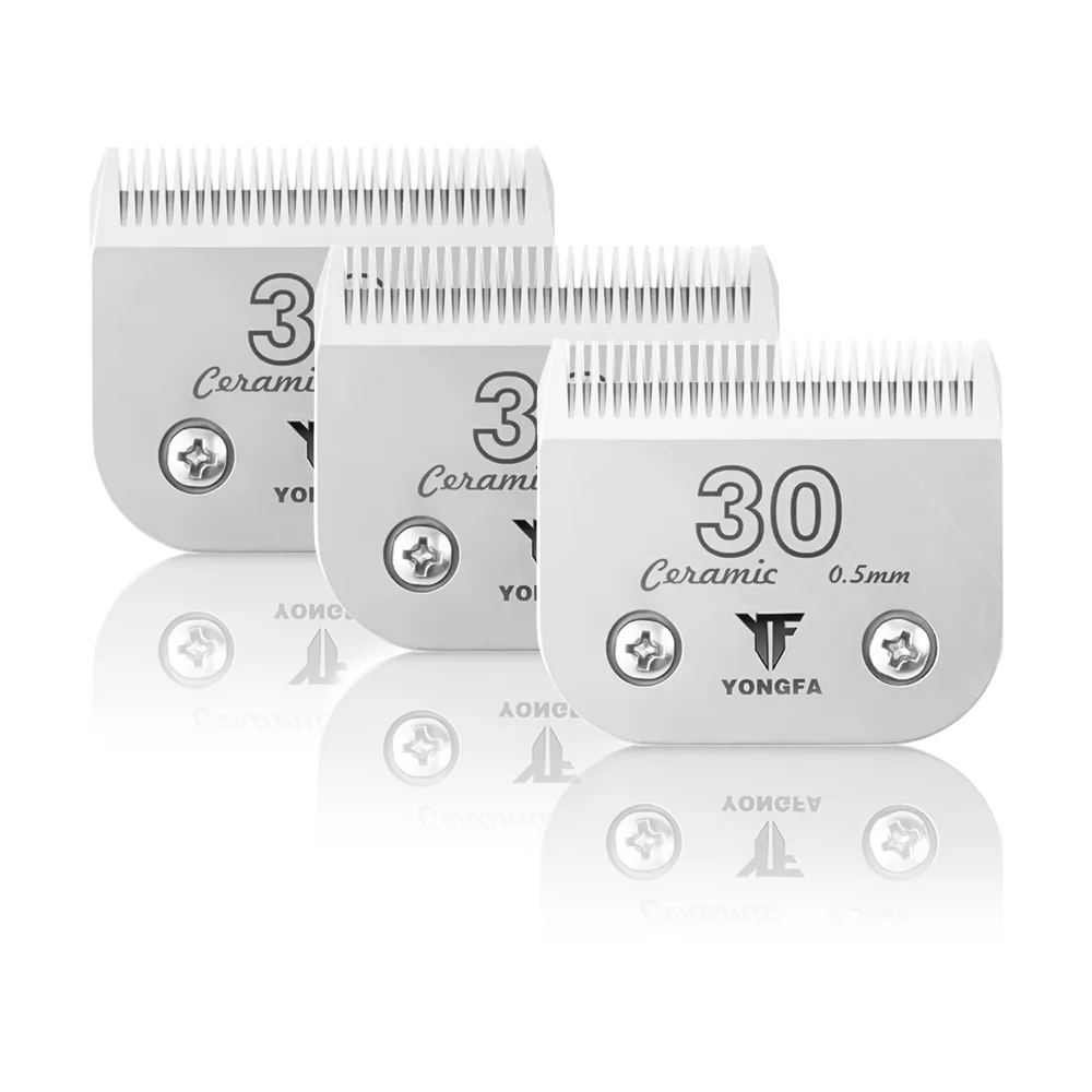 30 # Профессиональные клиперы для домашних животных 3 шт. A5 лезвия подходят большинства ножниц стрижки керамические