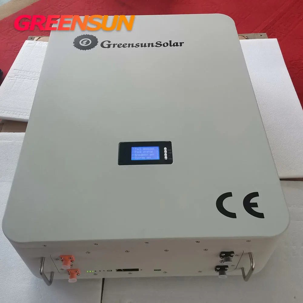 Литиевая батарея Greensun 48 В 51 2 в Ач LiFePO4 литиевые батареи 5 кВт 10