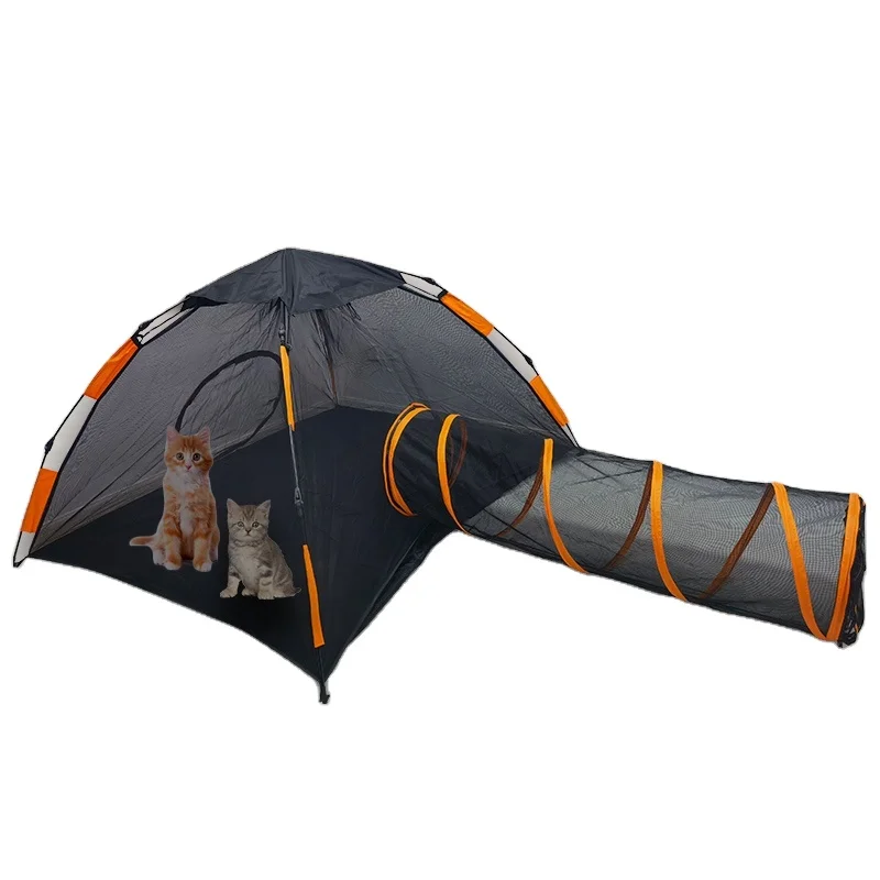 Free Sample Outdoor Pop Up Rabbit Playpen Portable Sun Proofed Cat Tent Pet Exercie Playhouse For Dogs Ferrets Small Pets