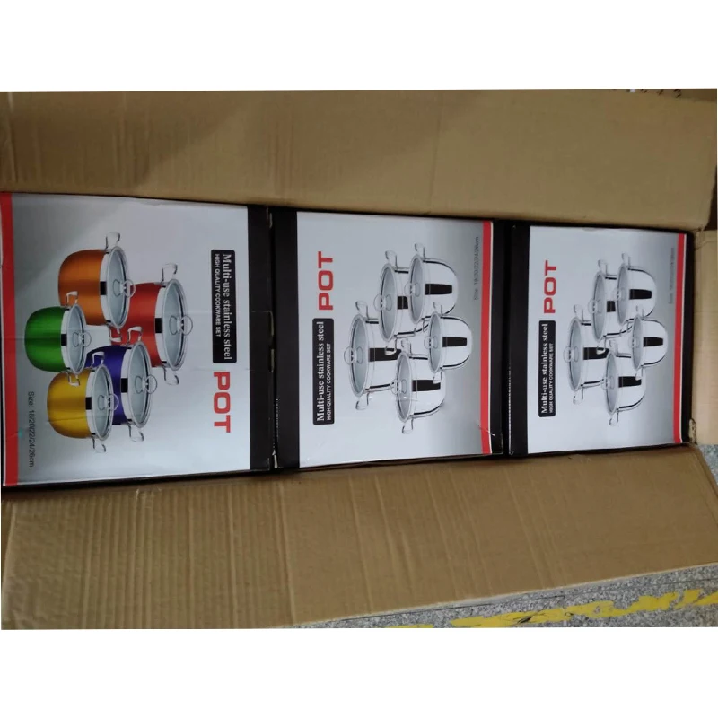 Soup pot cookware soup serving pot soup pot set 18-20-22-24-26cm