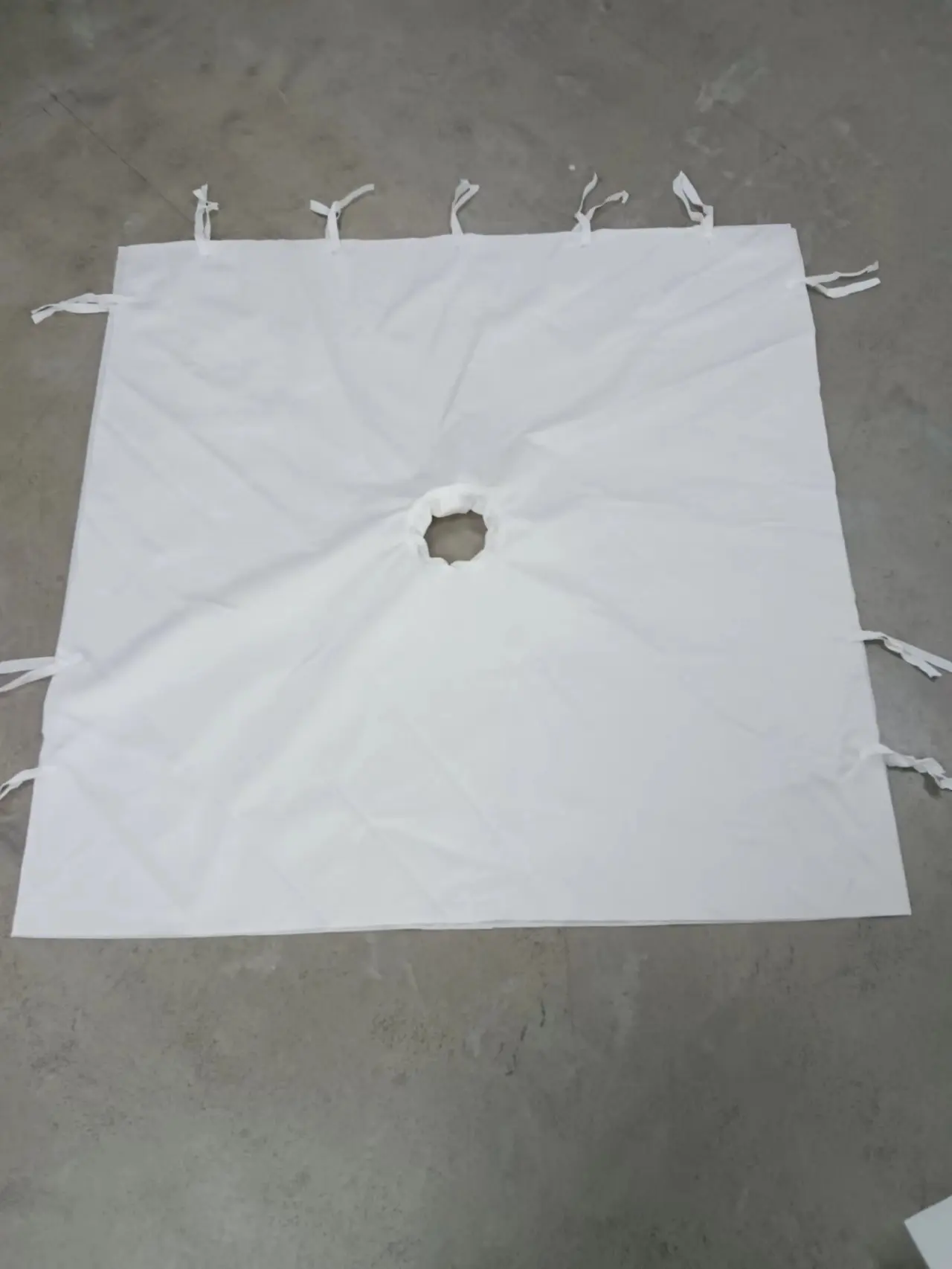 Automatic membrane filter press with auto-cloth washing device for waste water