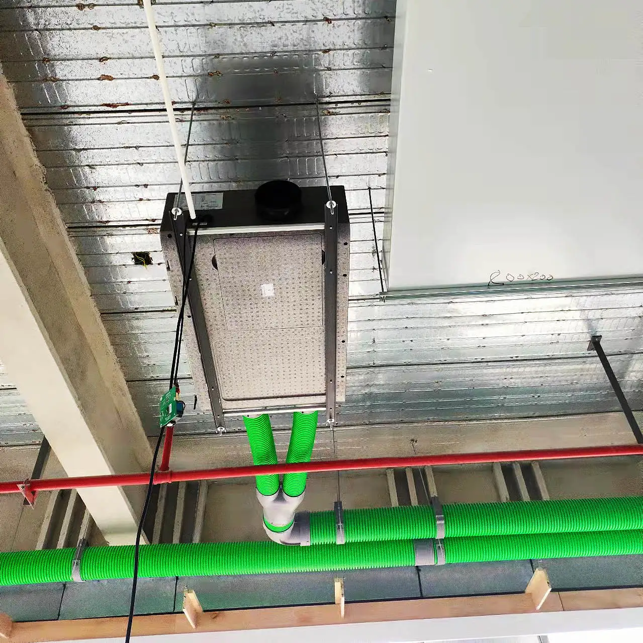 Makeair low noise filtration air purification smoke air pollution ventilation system