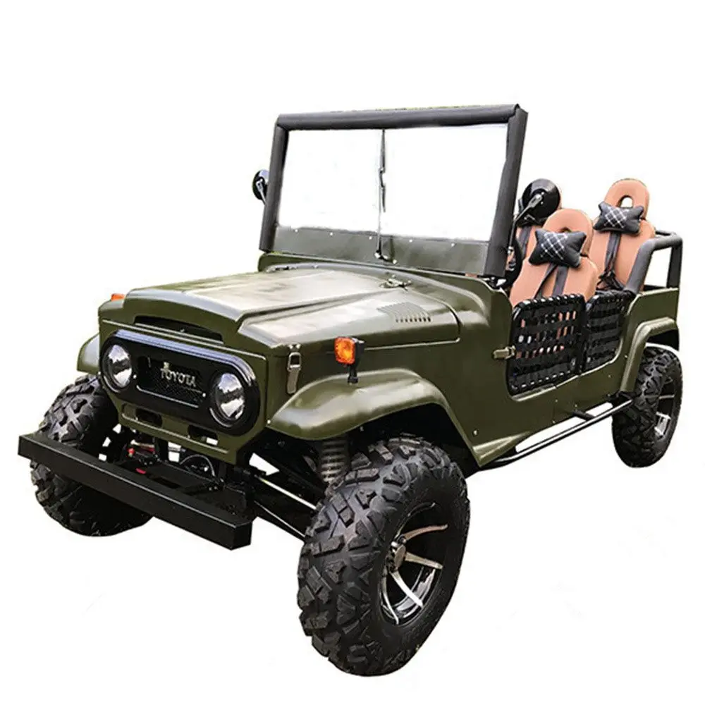 Mountain off-road Jeep field jungle fat tire all-terrain electric car sports battlefield tropical rain forest ATV UTV car