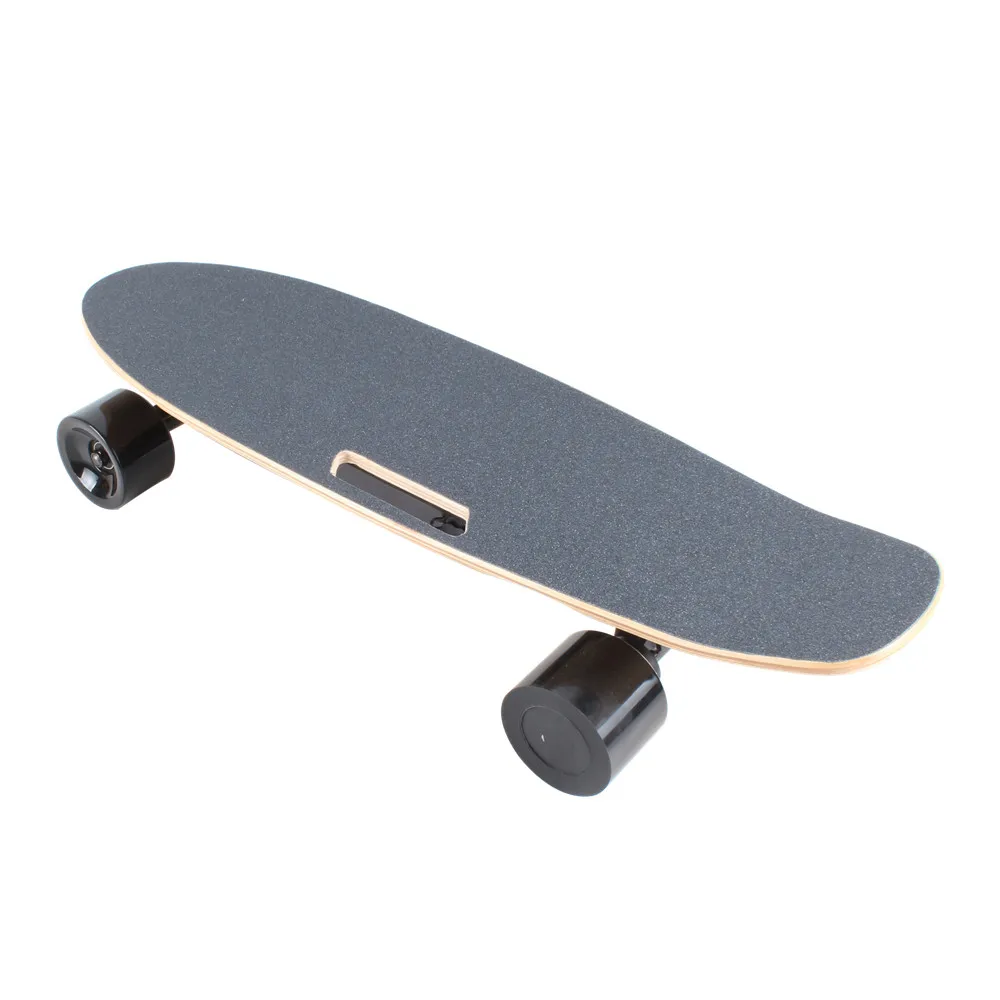 Four-wheel rechargeable e skate board single drive onewow small fish board electric skateboard