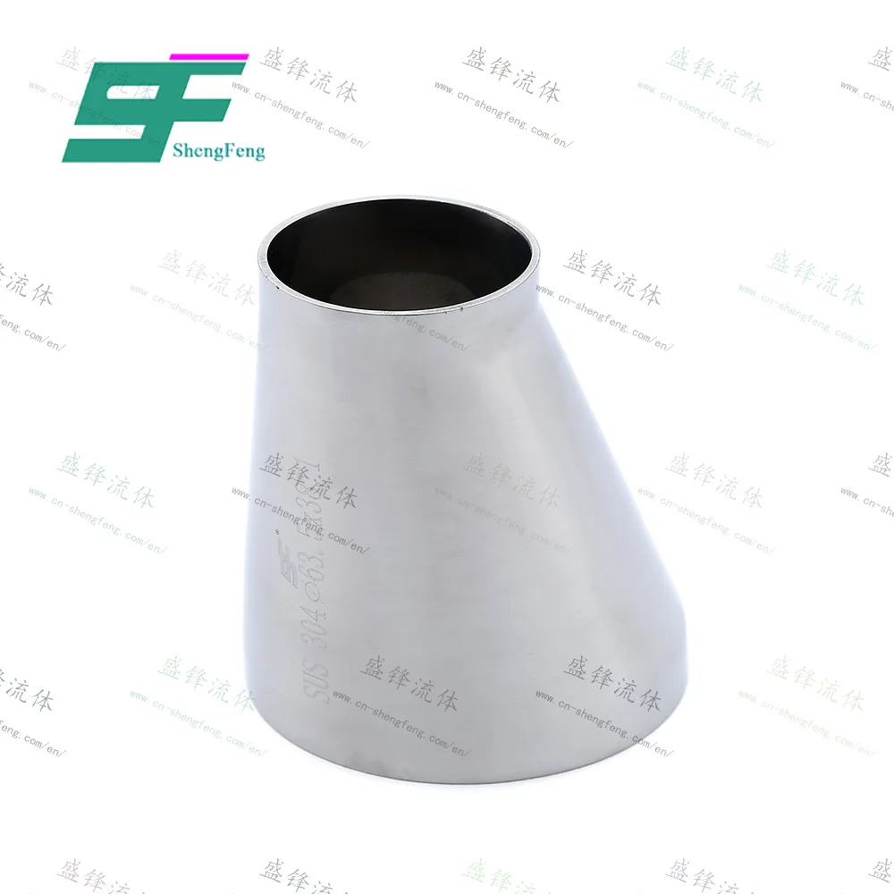 ShengFeng 32W Weld Ends Sanitary Eccentric Reducer
