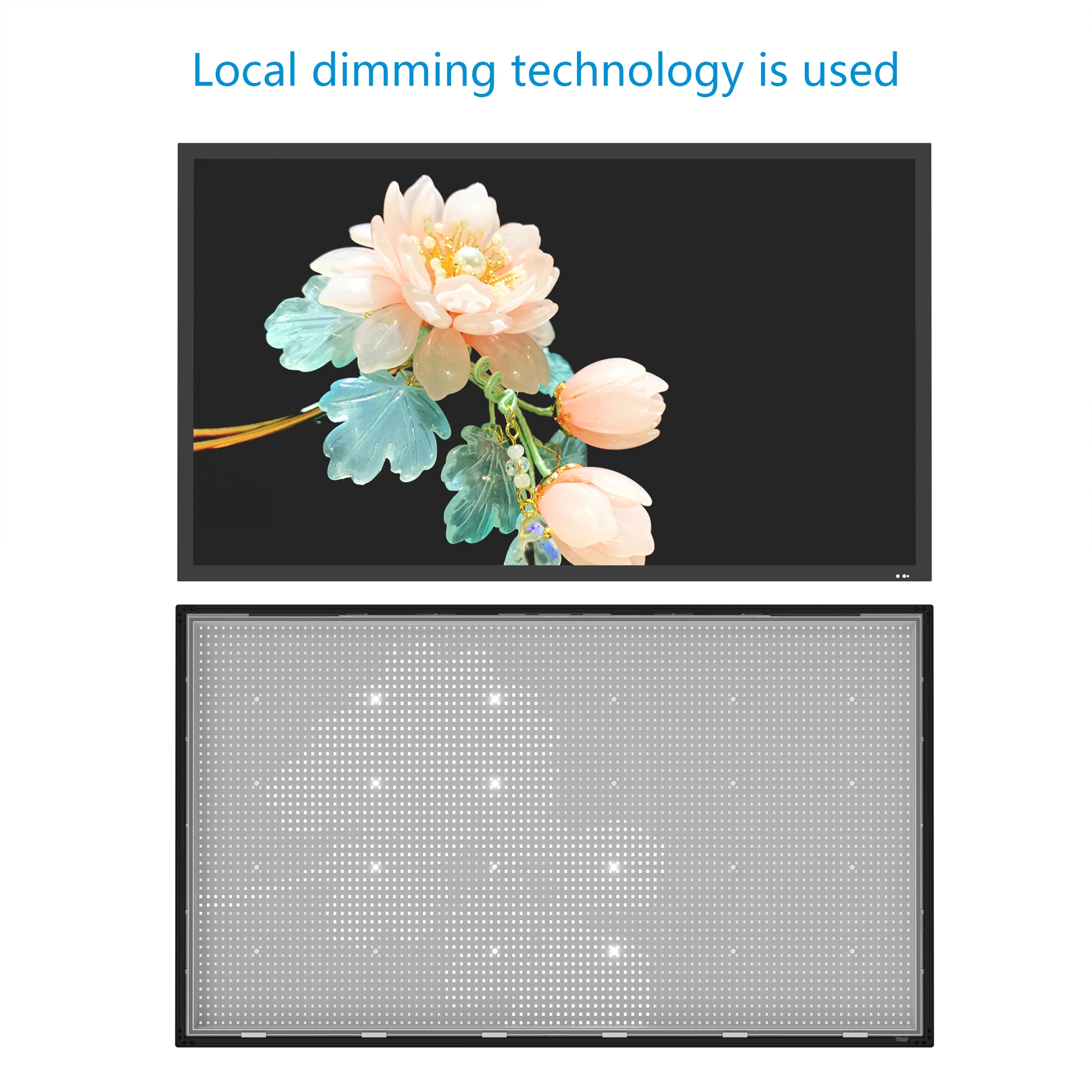 High-brightness outdoor display tv