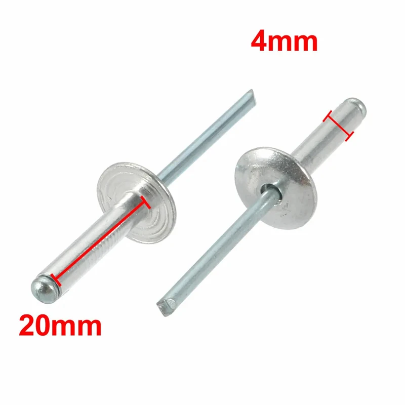 Wholesale Pop Rivets Aluminium 6mm 4.8mm Pop Blind Rivet Round Head Aluminum Blind Rivets Box
