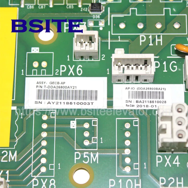 Hot Sale DDA26800AY21 DDA26800AY2/3/6/5/7/9/10/12/13/17 Elevator GECB-AP Motherboard Elevator Spare Parts