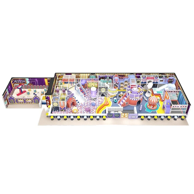Customized High Quality Commercial Playground Eco-friendly Small Indoor Playground