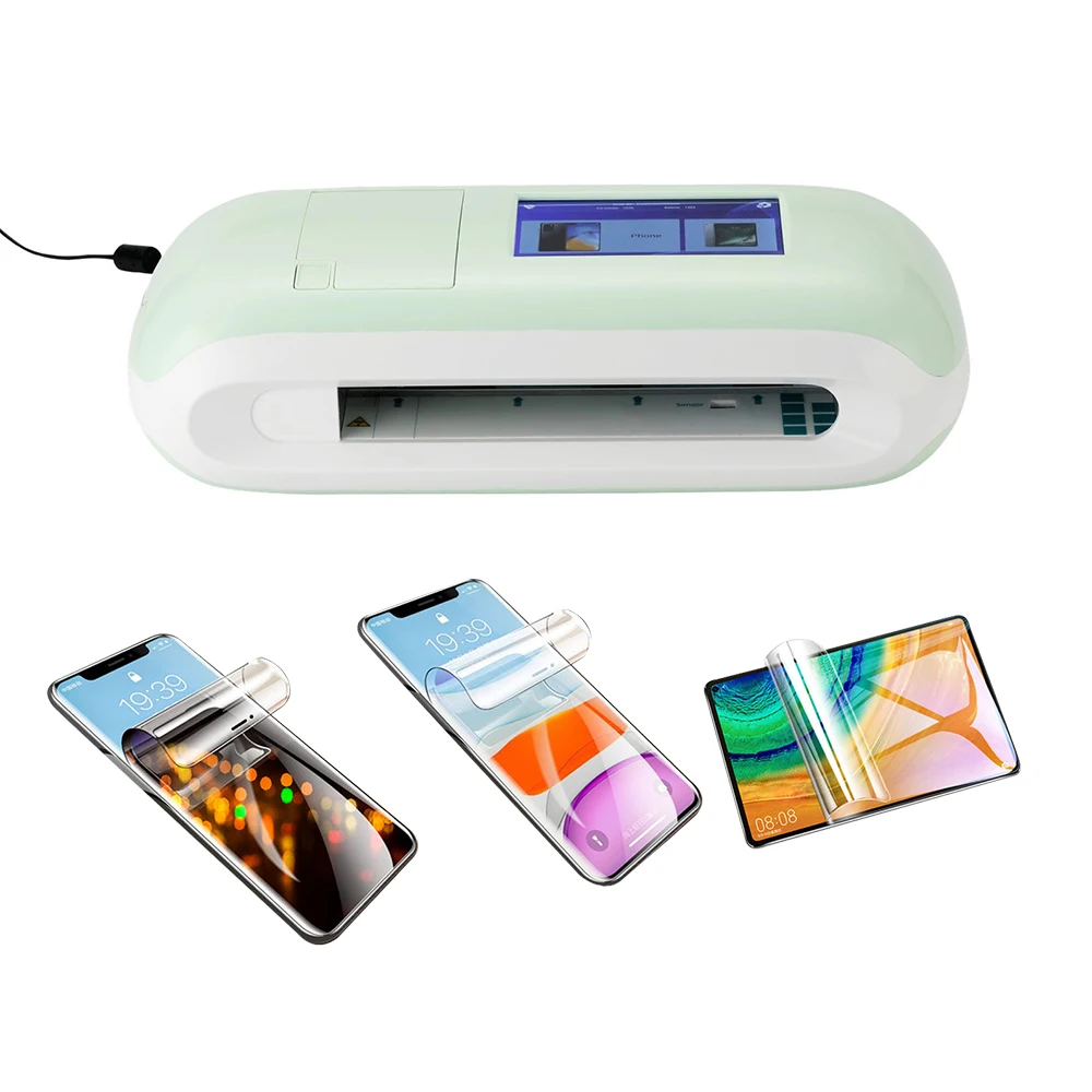 Wholesale hot sale the best anti spy small tempered glass screen protector cutting machine