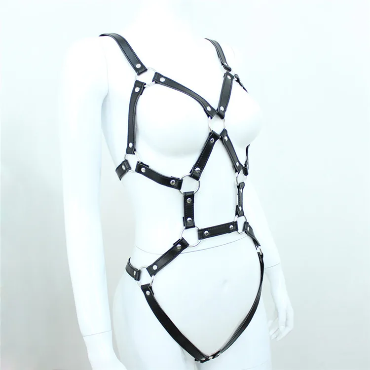 Factory Direct Sales of Adult Products Flirting Leather Clothes Sex Toys Adult Couple Toys Leather Nightclub Clothes