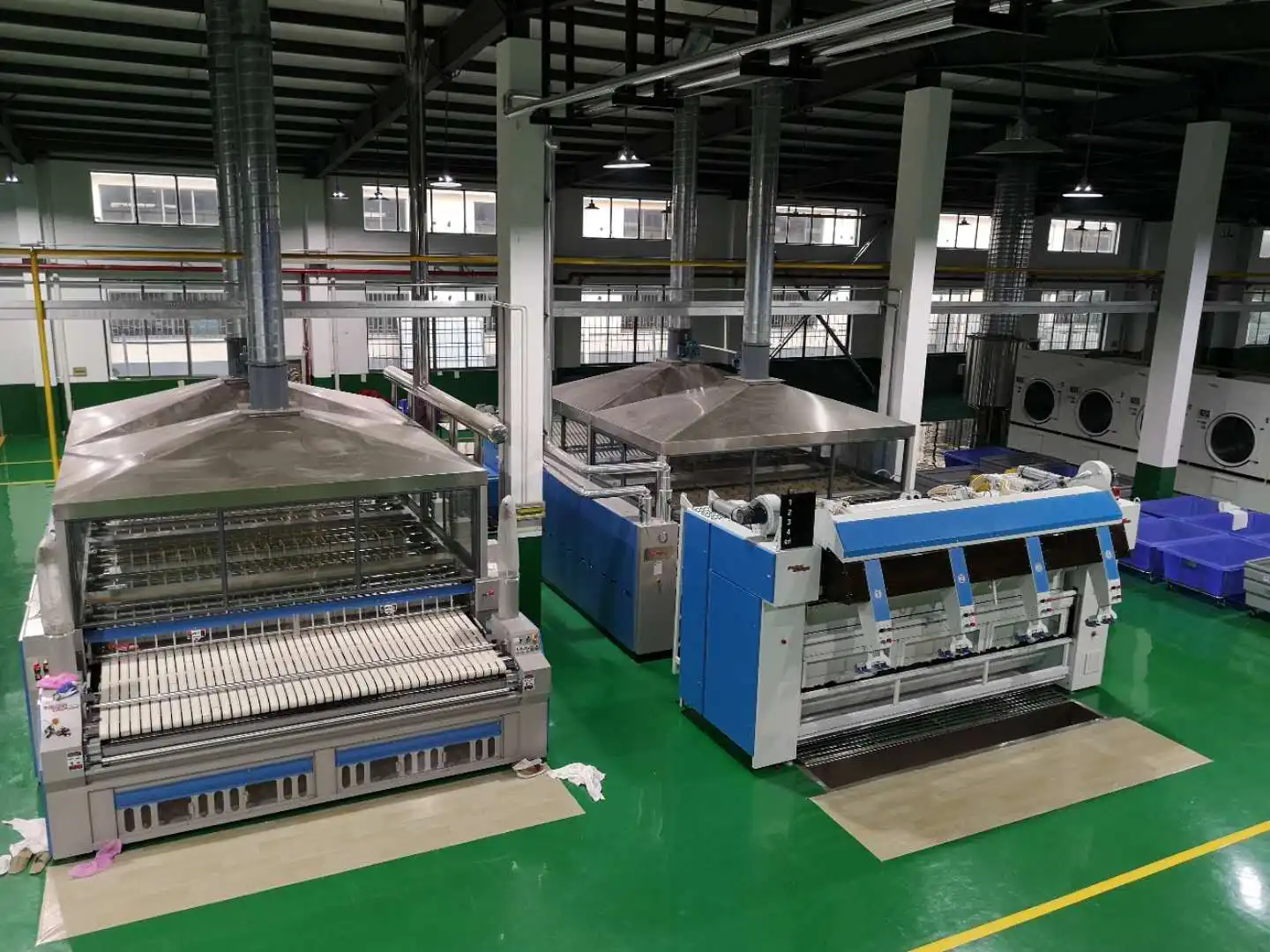 China laundry washer dryer machine for sale Full Automatic 100kg tile Washer Extractor