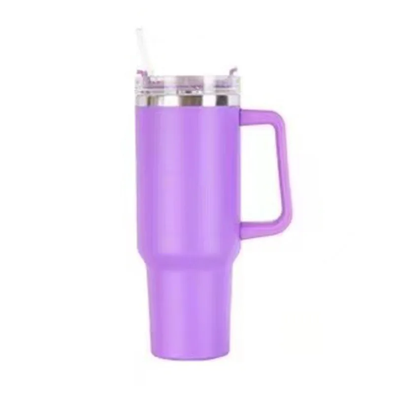Romantic pink color 304 Stainless Steel Tumbler water cup coffee beer double wall  vacuum width mouth mug cup
