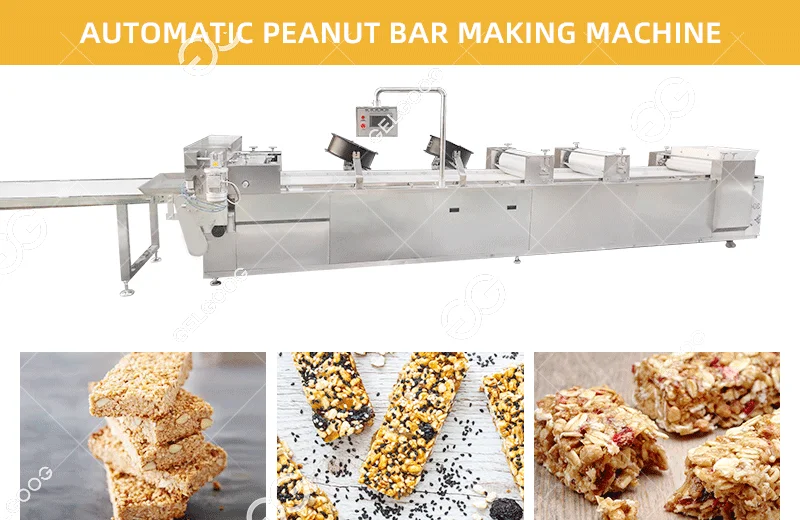200-800kg/h Small Granola Muesli Muesly Forming Cereal Bar Making Machine_6