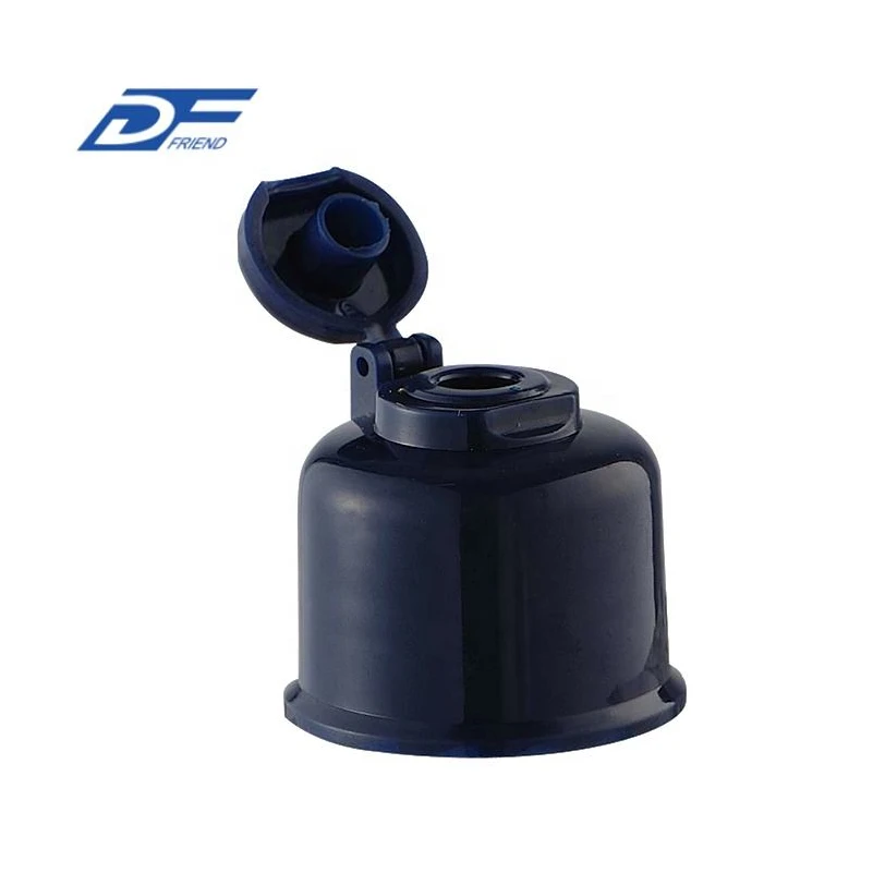 Caliber striped butterfly flap Cosmetic cap Lotion bottle cap pp plastic  press cap