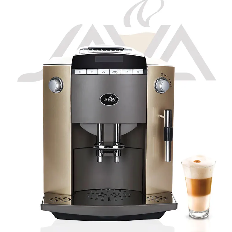 fully automatic java coffee maker machine with milk frother