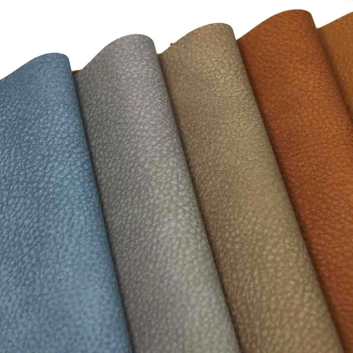 Shoes Leather Material lychee grain pvc artificial leather raw yangbuck nubuck leather for car seat shoe making