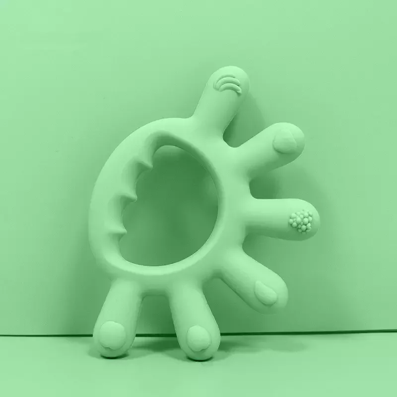 Wholesale Organic Soft Custom Food Grade Diy Teething Baby Silicone Toys For Babies Teether