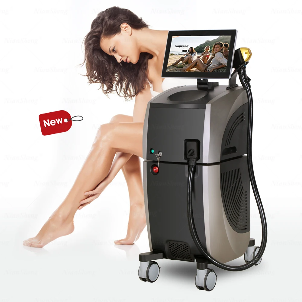 4k 1000w1200w1600w Triple Wave Platinum Titanium/808nm Laser Diode Hair Removal/755 8081064 Diode Laser Machine Price