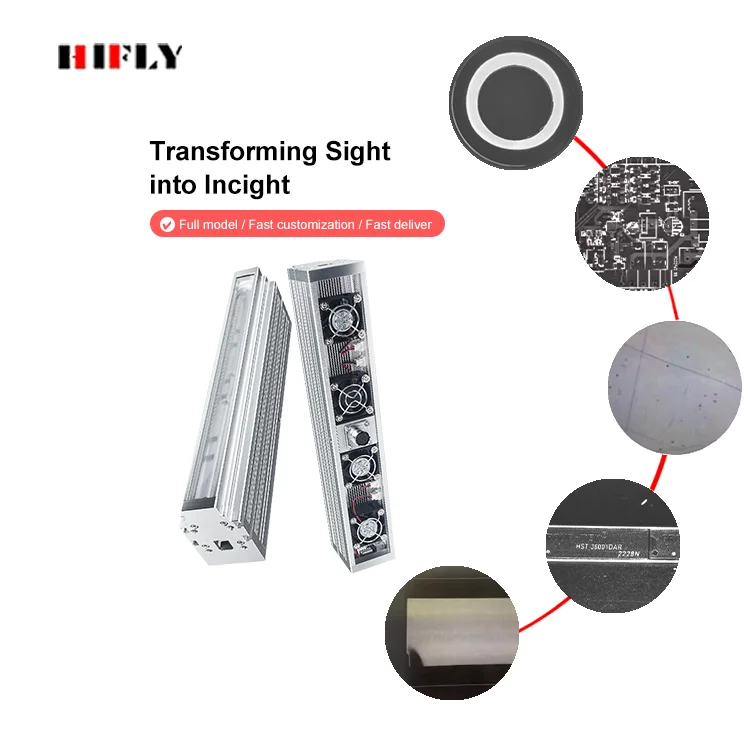 Machine Vision Line Scan Light 300mm Customizable size White Color for Industrial Line Scan Camera Industrial Detection