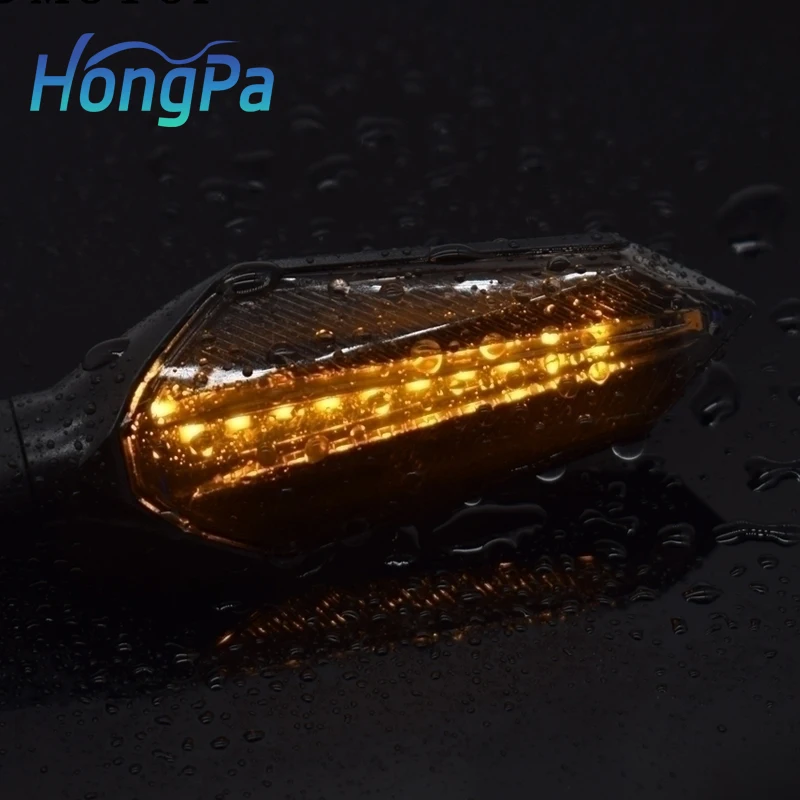 ABS turn light motorcycle led turn signals universal flexible led motorcycle turning signal for motorcycles