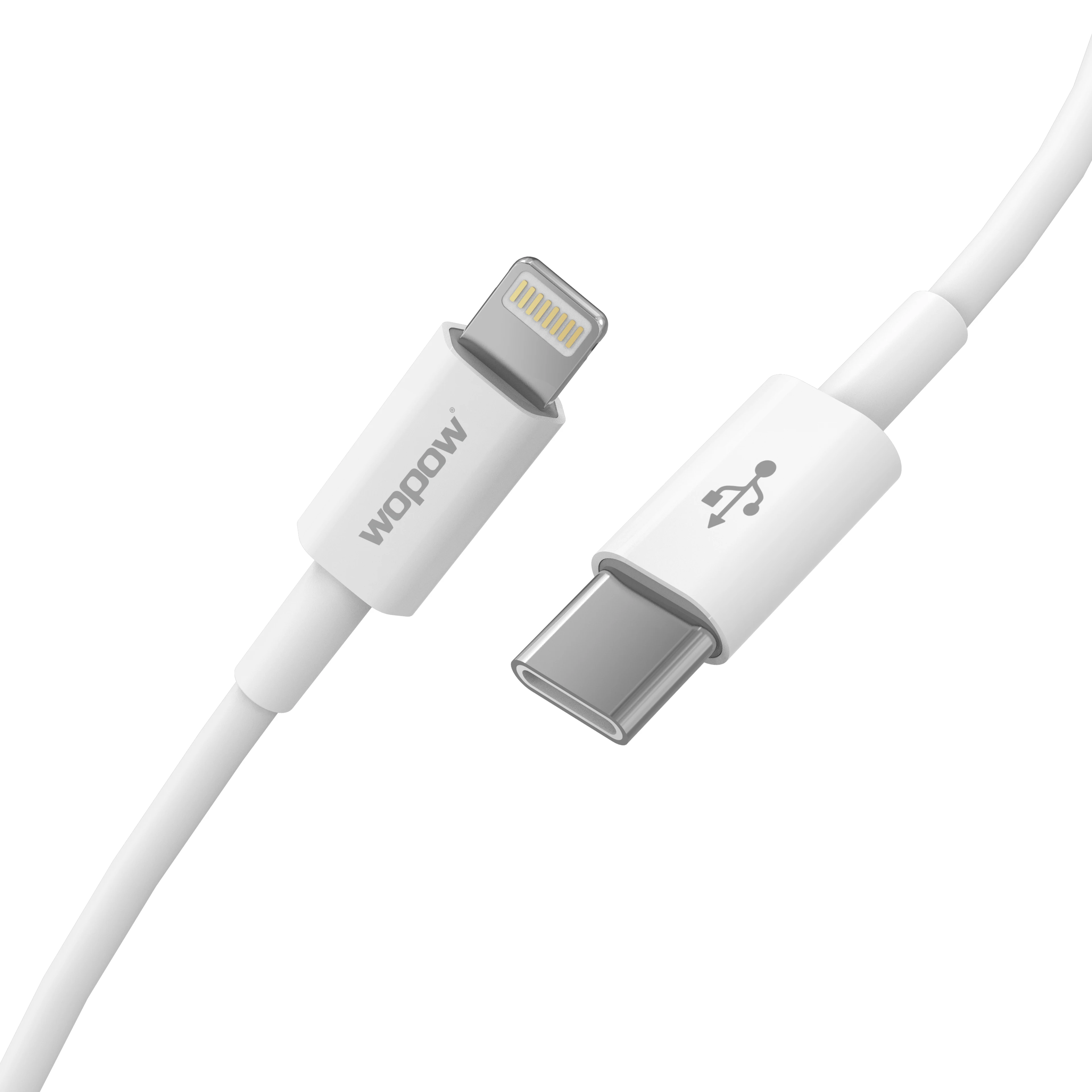 Wopow WX04 2022 High Quality Fast Type-C To For Lightning Cable USB-C To USB-C PD Fast Charging Cable for IPhone 12