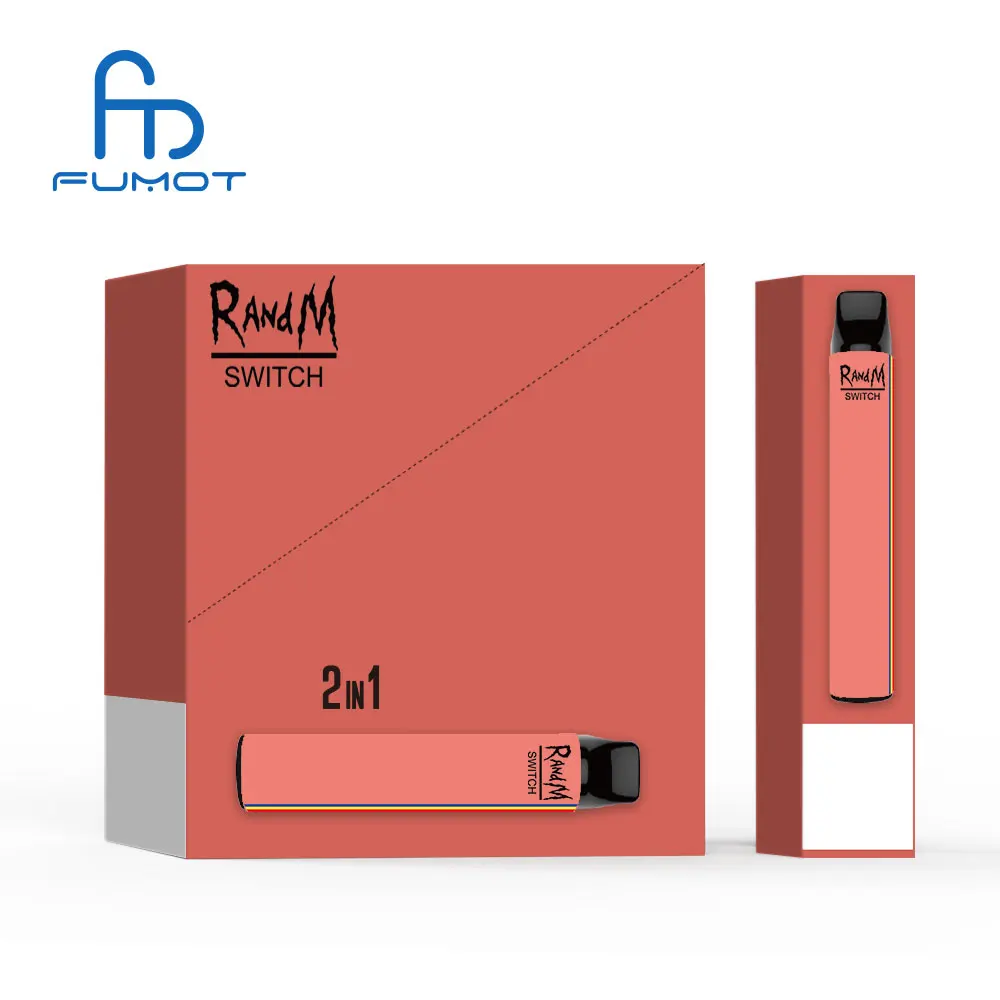 Натуральная randm переключатель 2in1 2400 раз 6 видов цветов