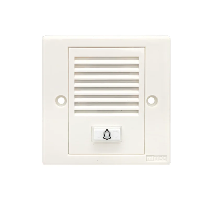 miTEC Hospital Nurse Call System with Pull Cord Emergency Button and 2 Way Intercom for Assistance Wired System with UPS Backup